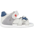 Garvalin Grey Sandals with Navy Star