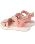 Garvalin Metallic Salmon Stripes Sandals