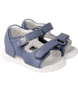 Garvalin Petrol Sandals - Denim Blue