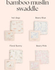 Bamboo Muslin Swaddle | The Elly Store