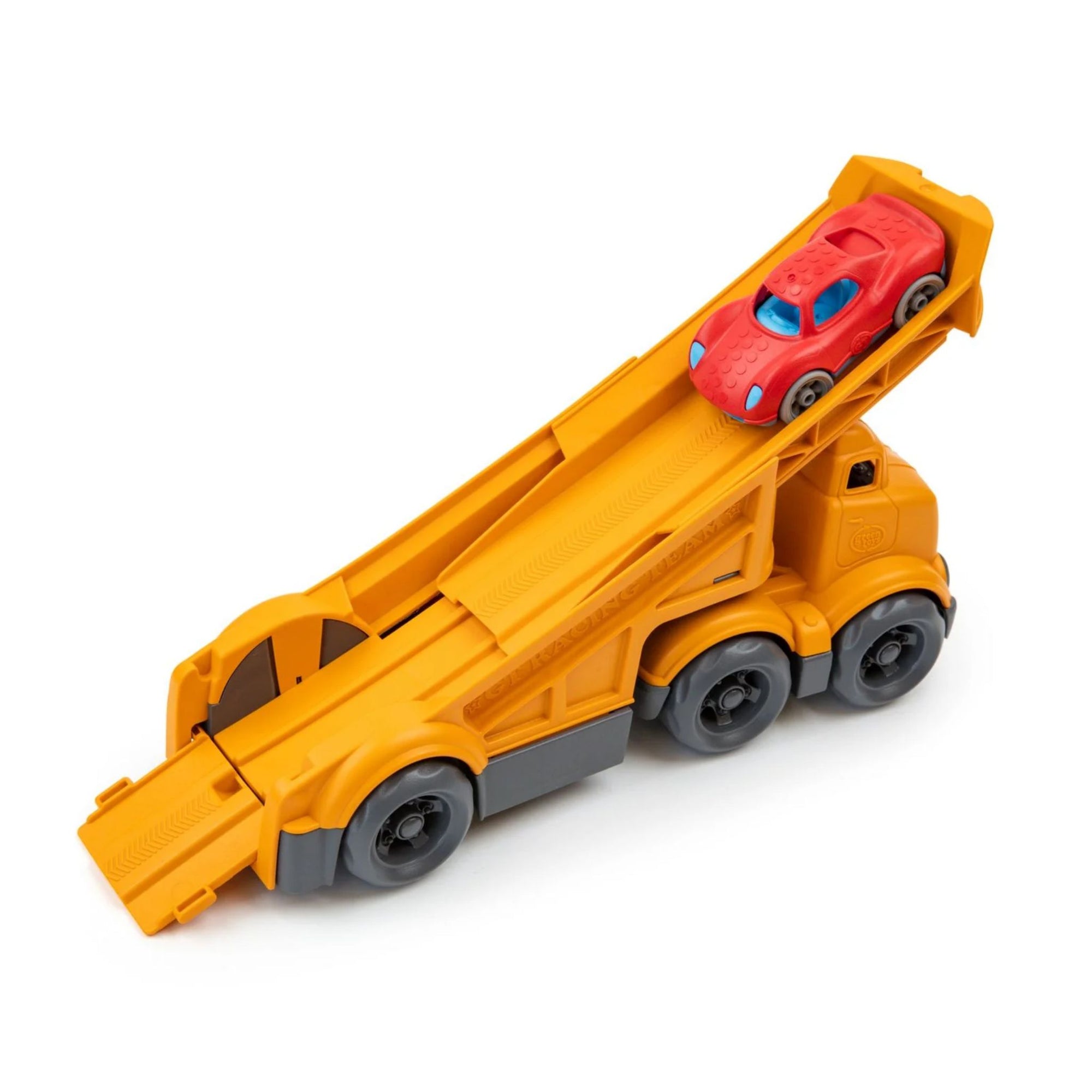 Green Toys Racing Truck with 2 Racers