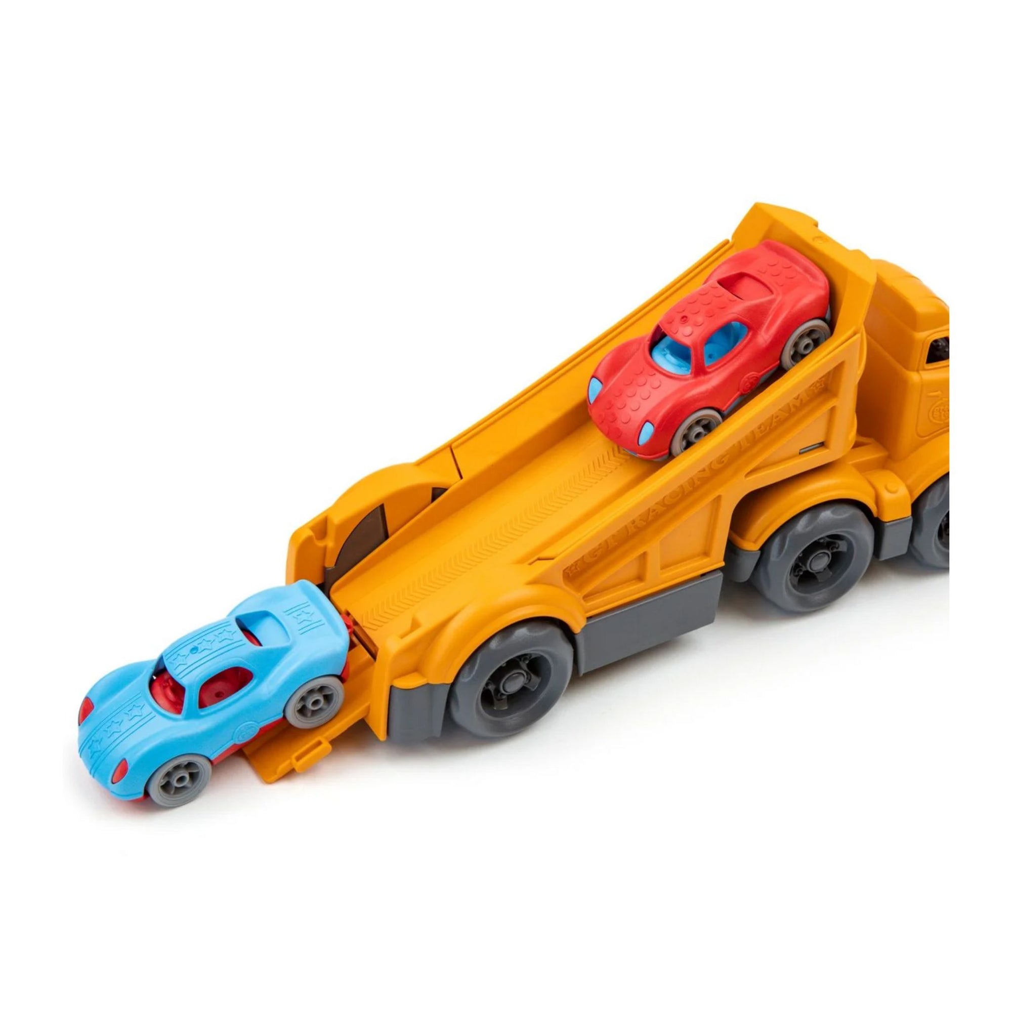 Green Toys Racing Truck with 2 Racers