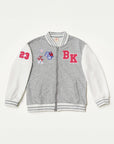Personalisable Grey Bomber Jacket | The Elly Store