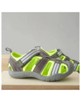 Pediped Flex Sahara Grey Lime Adventure Sandals