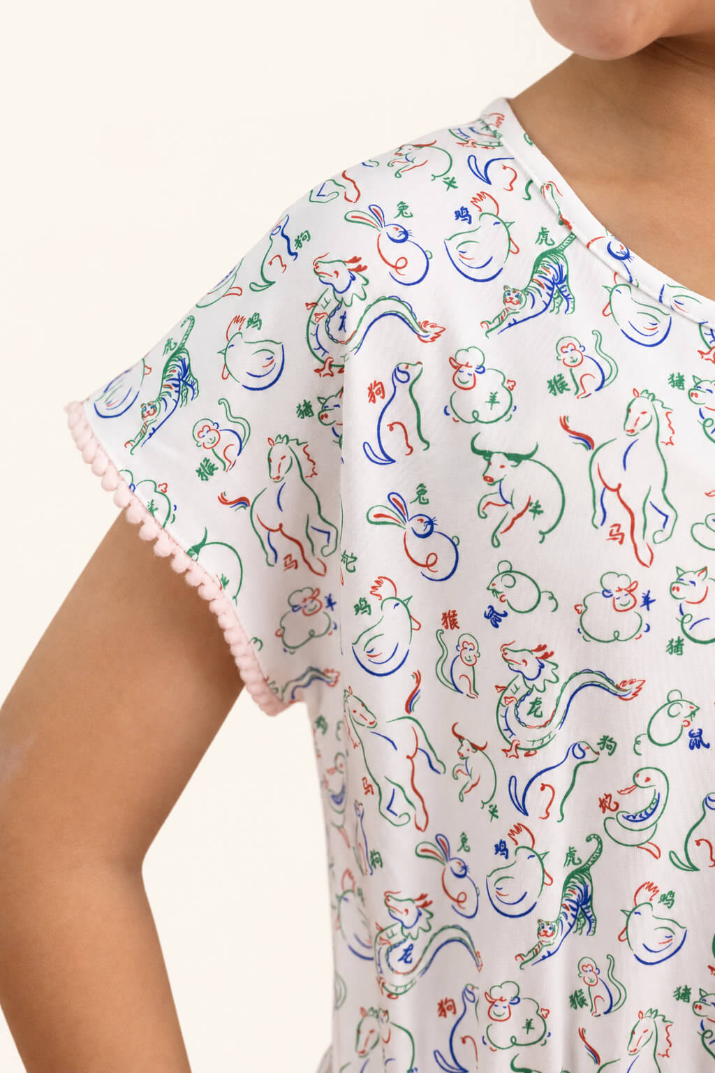 Hayley dress Zodiac Mahjong