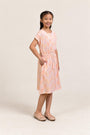 Hayley Dress - Pink Floral Bamboo