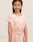 Hayley Dress - Pink Floral Bamboo