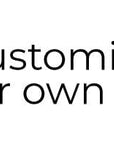 Customise your own text - Swatches