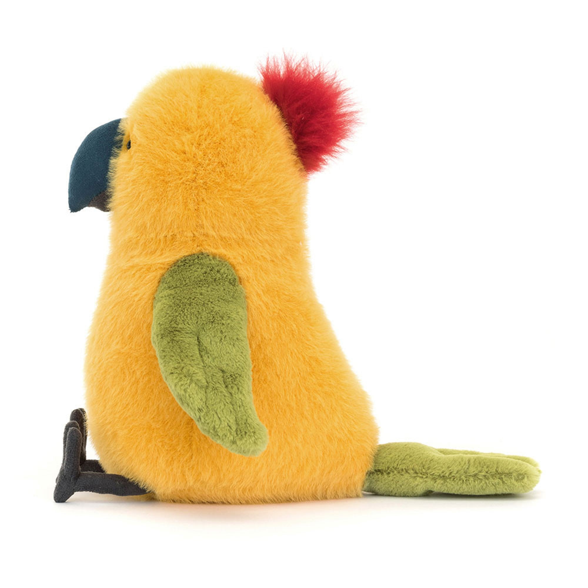 Jellycat Budgeby Parrot side