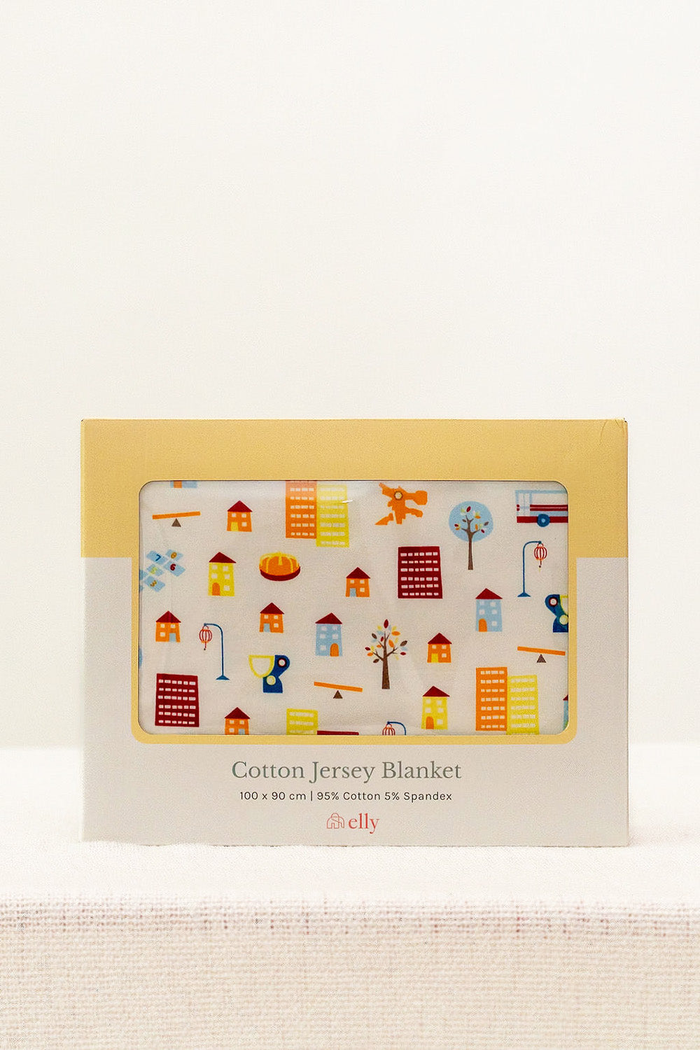 Jersey Blanket home packaging