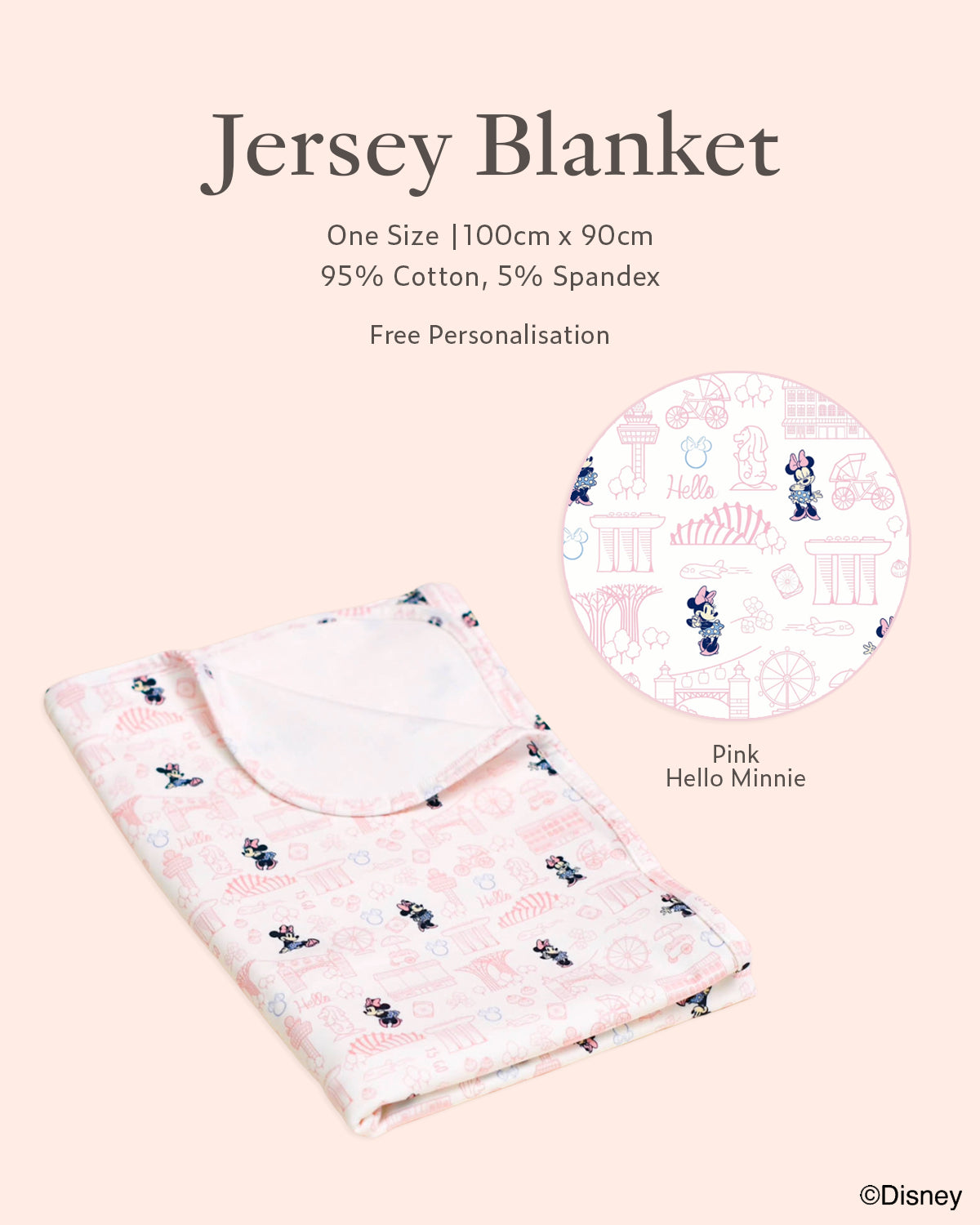 Deluxe Minnie Baby Girl Keepsake Gift Set