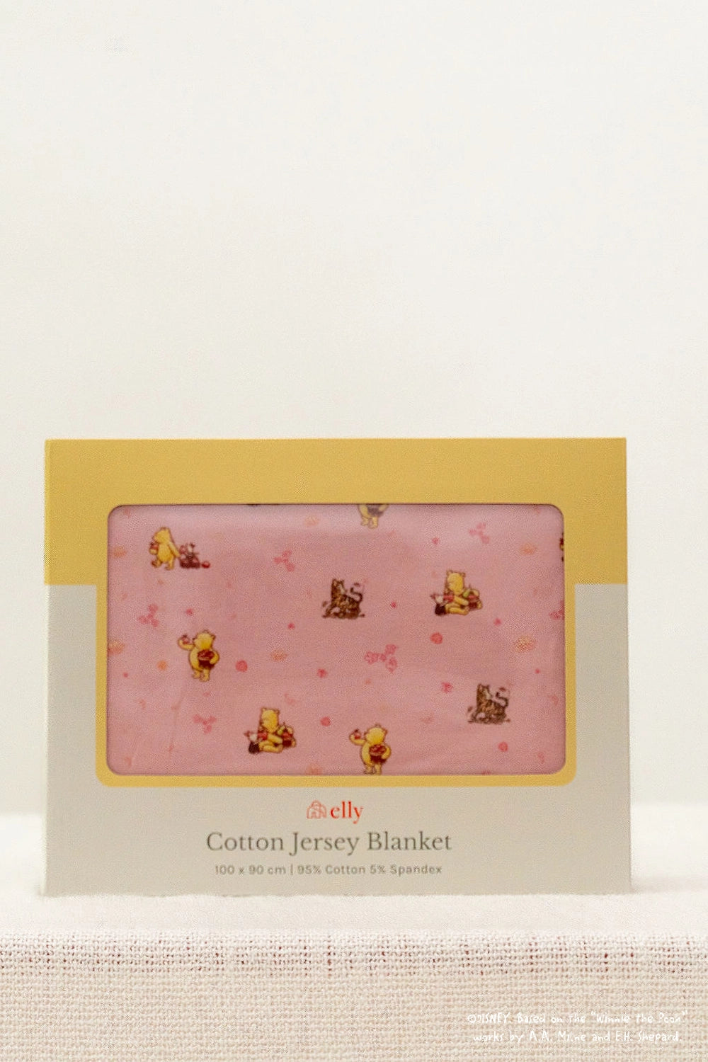 Jersey Blanket - Pink Harvest Pooh box