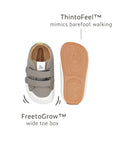 Bossy Sneakers - Aluminium / White (Baby)