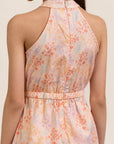 Kodi Jumpsuit - Pink Floral Bamboo back
