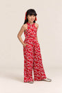 Kodi Jumpsuit - Red Fans
