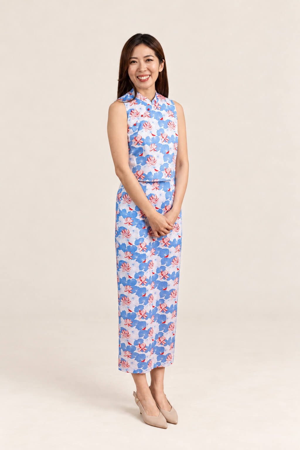 Ladies Amber Top - Blue Lotus