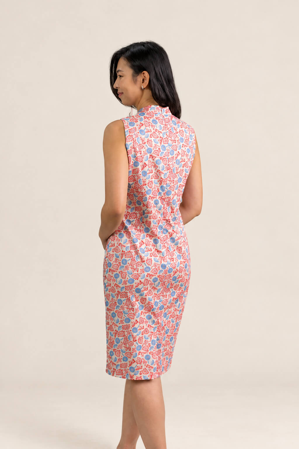 Ladies Mini Peony Cheongsam - Mickey Fanfare