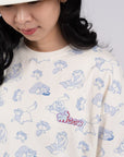 Ladies Crop Tee - Pastel Lucifer