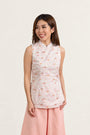 Ladies Peony Fitted Top - Meadow Horses