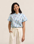 Ladies Marie Top Turquoise Vase