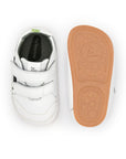 Tip Toey Joey Landy Sneakers - White / Black (Baby)