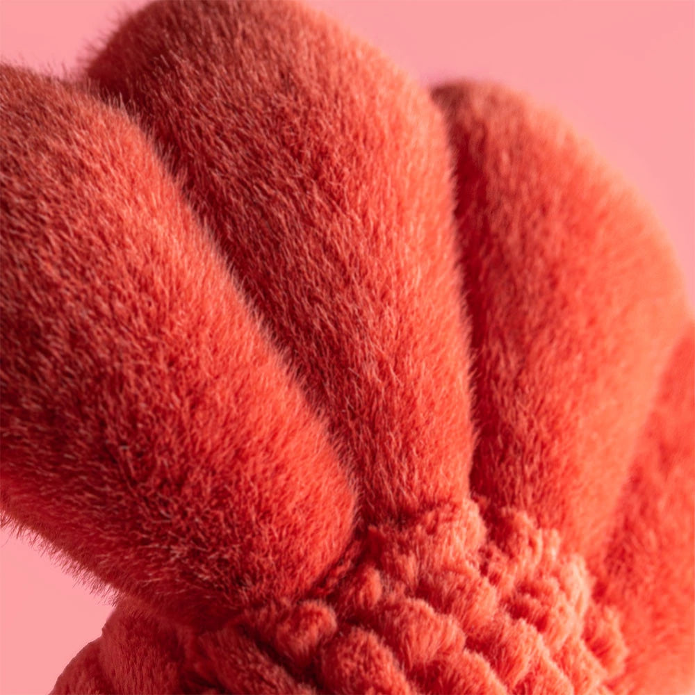close up lobster plush tail 