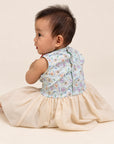 Jersey Luna Tulle Onesie - Blue Fans