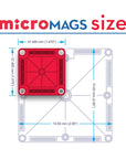 Magna-tiles microMAGS 70-Piece Deluxe Set | The Elly Store 
