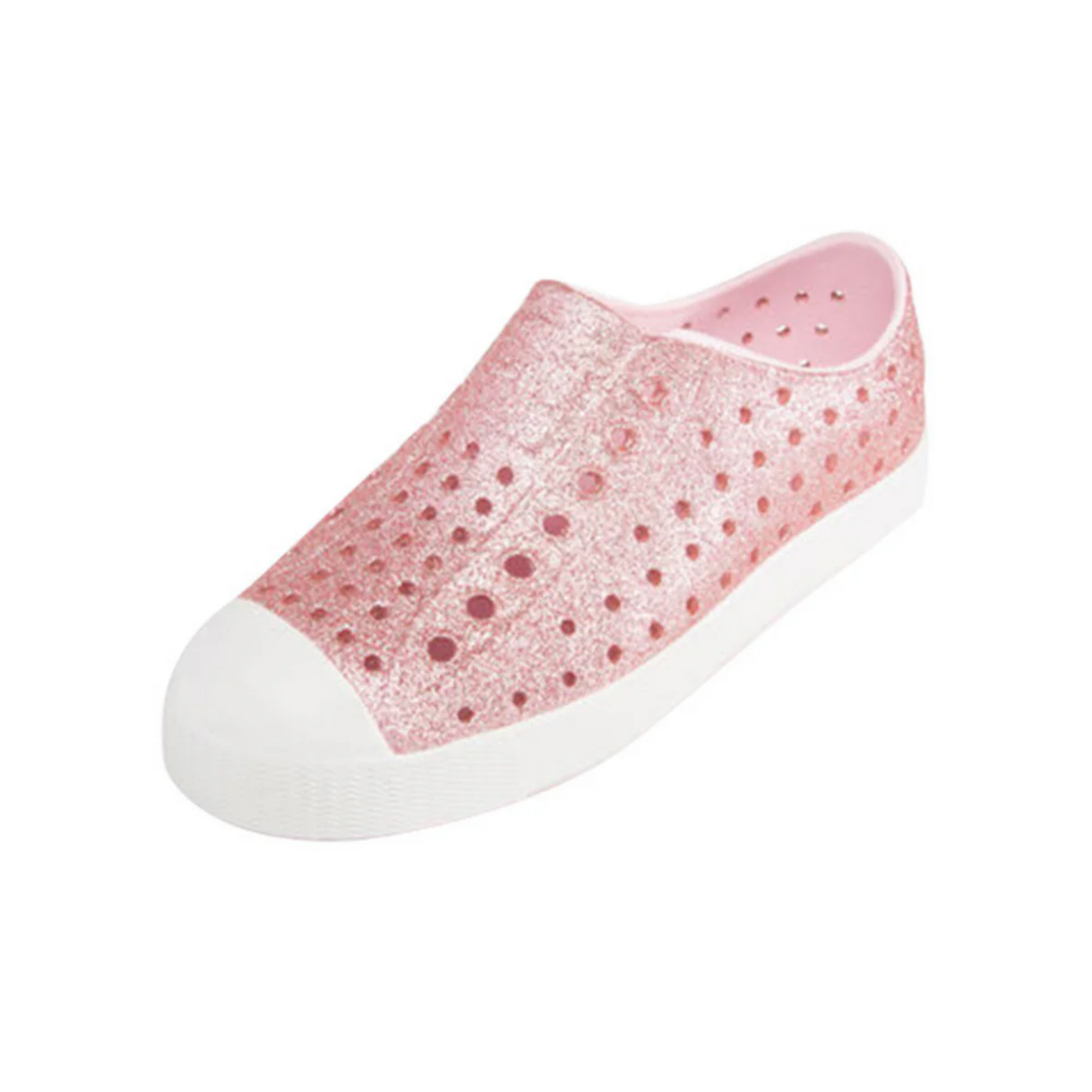 Native Jefferson Milk Pink Bling / Shell White