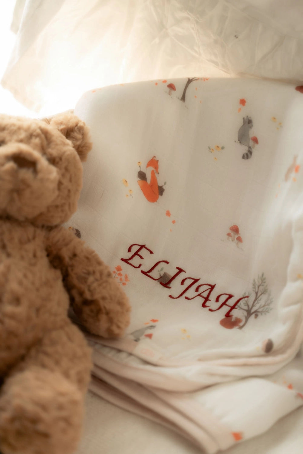 Bamboo Muslin Blanket - Neighbourwood Friends