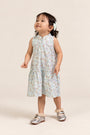 Naomi Cheongsam Blue Fans