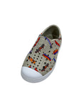Jefferson Print Child Silk Grey / Shell White / Skateboards