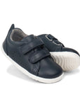 Bobux Navy Grass Court Shoes Step Up