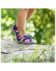 Pediped Flex Sahara Navy Pink Adventure Sandals
