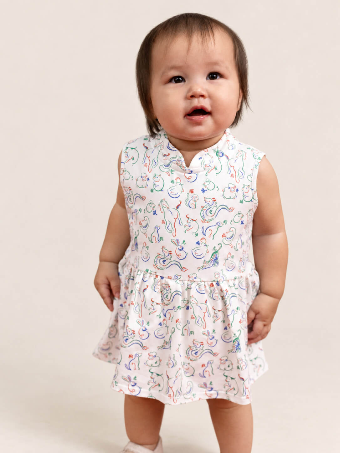 Kira Onesie - Zodiac Mahjong