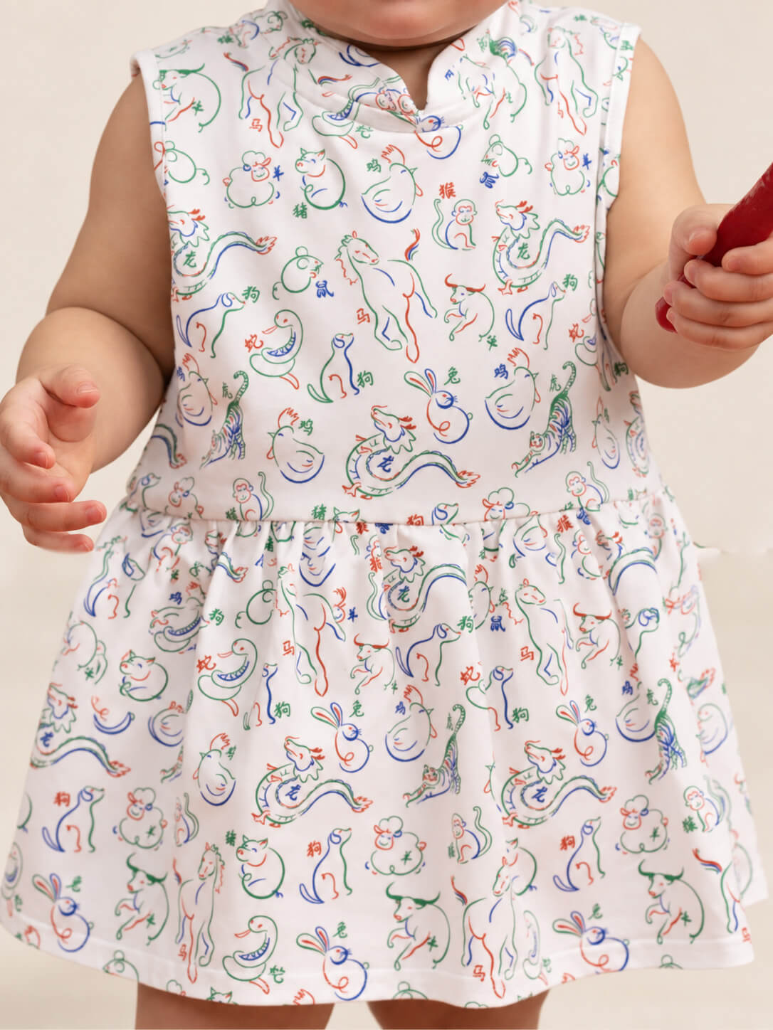 Kira Onesie - Zodiac Mahjong