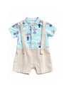 Overalls - Turquoise Vases