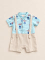 Overalls - Turquoise Vases