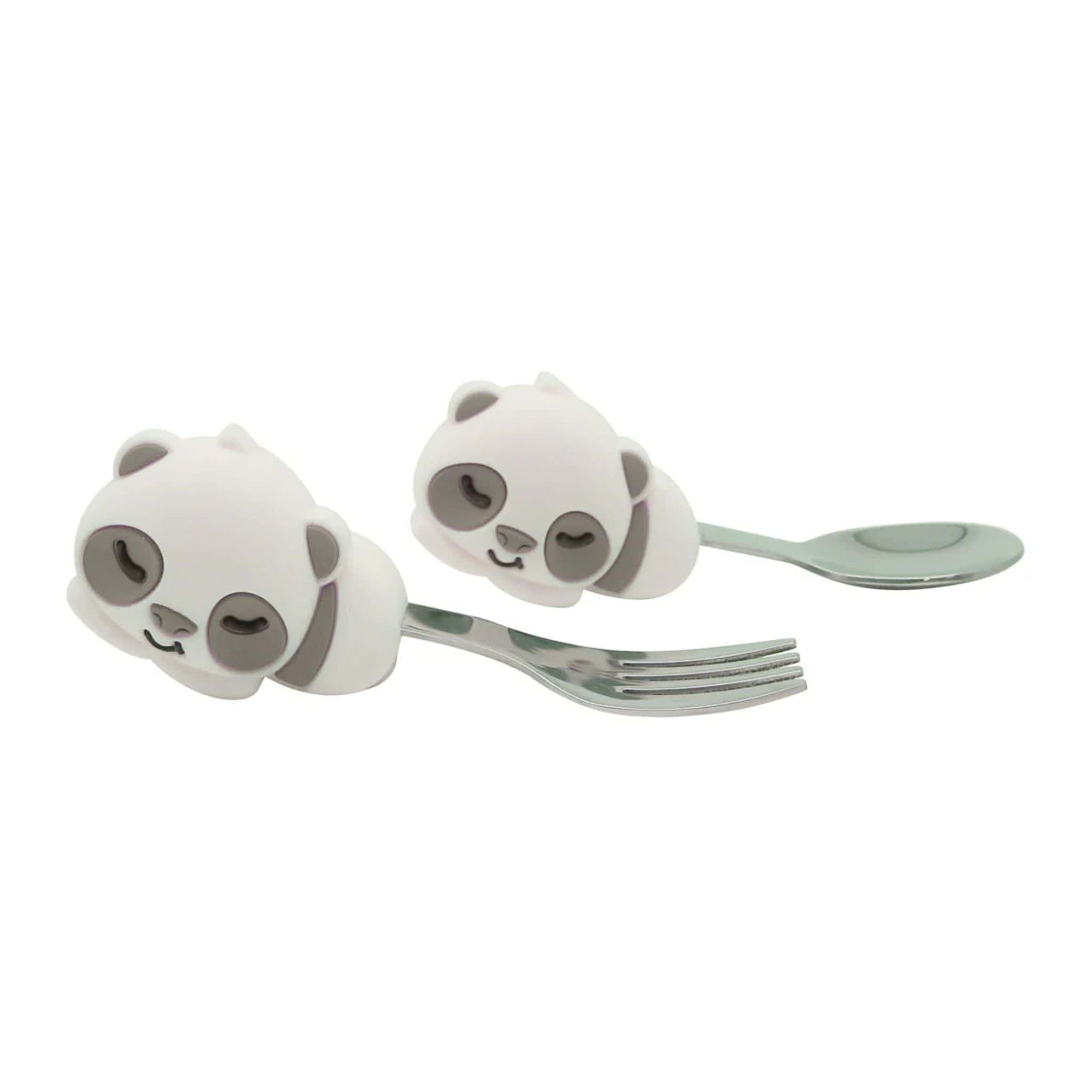 Marcus & Marcus Palm Grasp Spoon & Fork Set - Panda