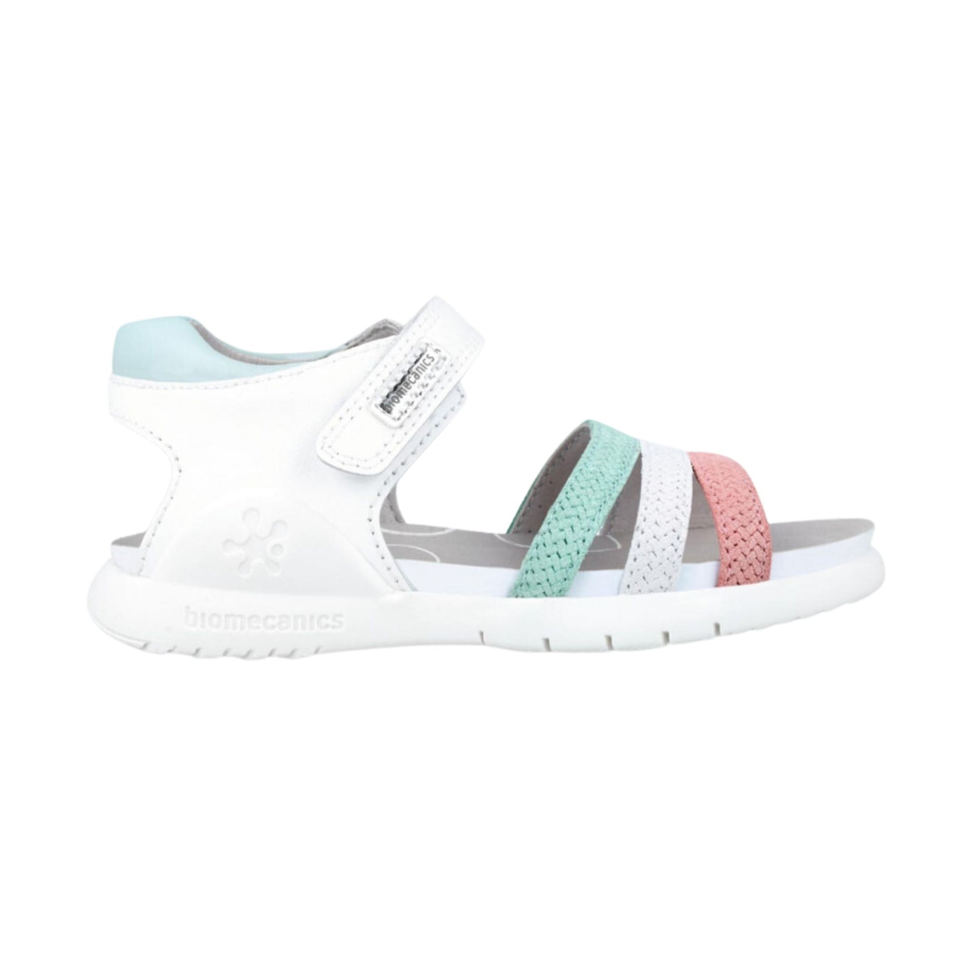 Biomecanics Kids Shoes | Bioevolution Pastel Rainbow Sandals – The Elly ...