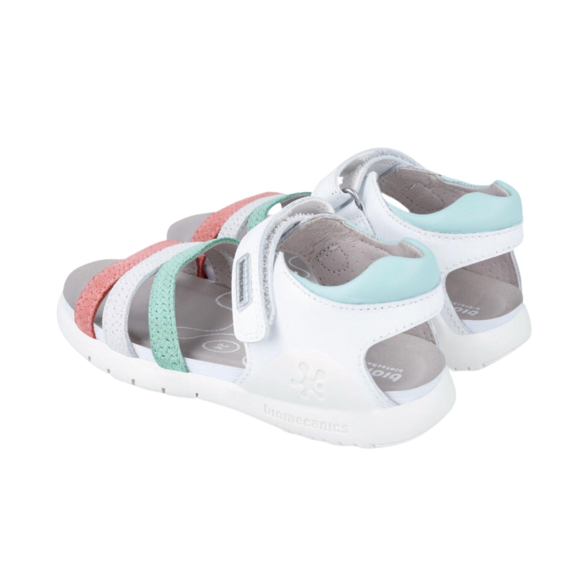 Biomecanics Kids Shoes | Bioevolution Pastel Rainbow Sandals – The Elly ...