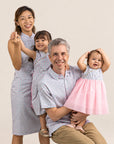 Pink Teal Mosaic family