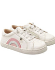 Old Soles Rainbow Jump - Snow / Pearlised Pink / Silver