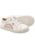 Old Soles Rainbow Jump - Snow / Pearlised Pink / Silver