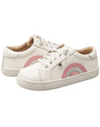 Old Soles Rainbow Jump - Snow / Pearlised Pink / Silver