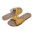 Salt-water Sandals Classic Slide Adult - Mustard
