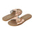 Salt-water Sandals Classic Slide Adult - Rose Gold