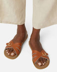 Salt-water Sandals Classic Slide Adult - Tan