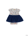 Tulle Onesie - Nautical Mickey