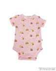 Short-Sleeve Onesie - Pink Harvest Pooh